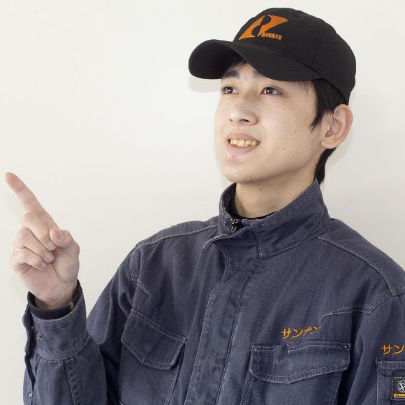 写真:笑顔